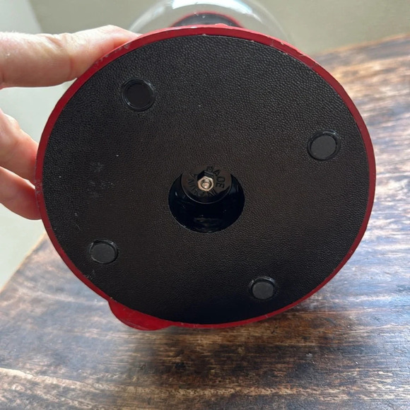 Vintage JELLY BELLY Glass Metal Carousel Candy Dispenser Gum Ball Machine 1980’s - Picture 10 of 11